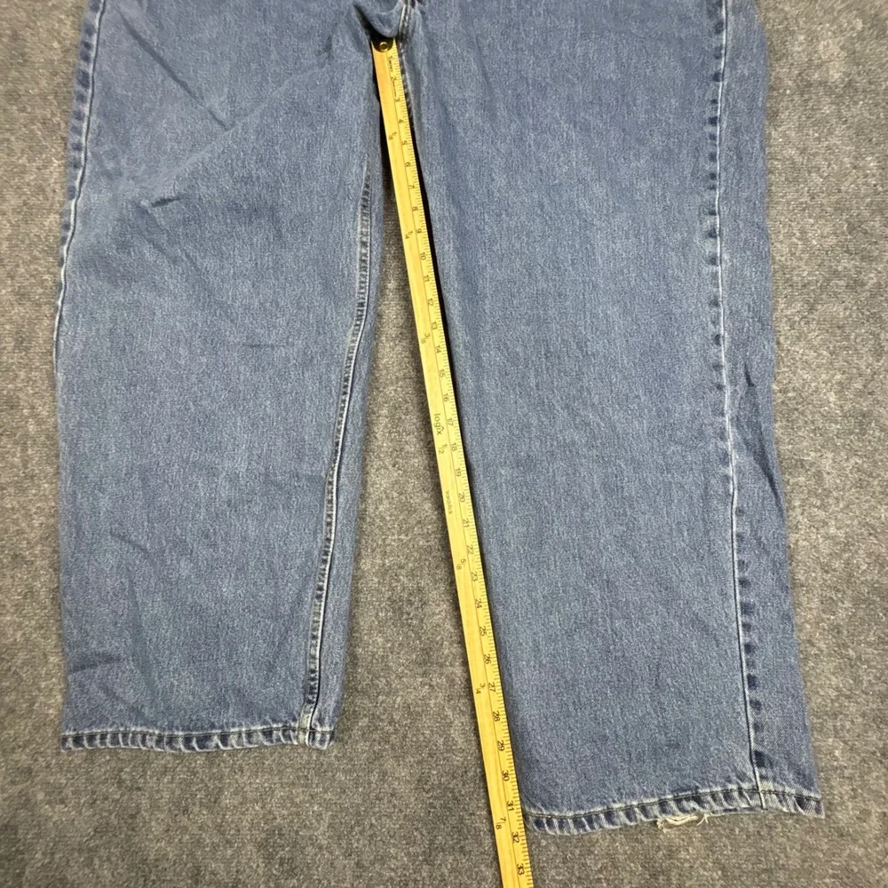 Levis 550 Relaxed Fit Tapered Leg Blue Denim Jeans Mens 56x32 01550-4886